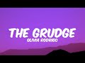 Olivia Rodrigo The Grudge Lyrics