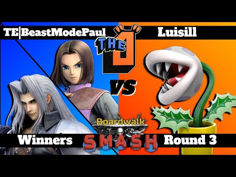TE | BeastModePaul (Hero/Sephiroth) vs. Luisill (Pirhana Plant) - WR3 | Boardwalk Smash SSBU (5/26)