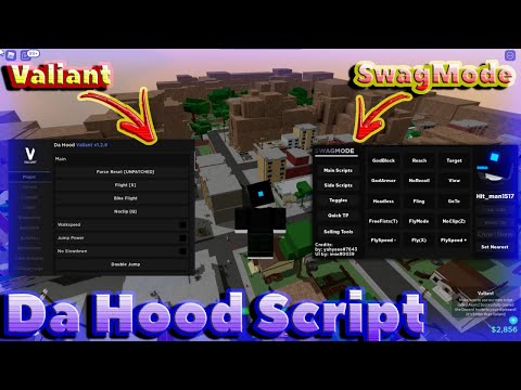 2 NEW & OP Da Hood Script Hack GUI | Kill All | Aimbot...