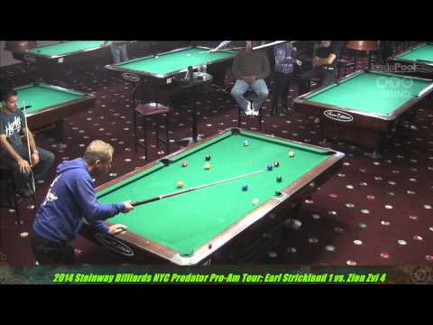 Zion Zvi Vs  Earl Strickland at Predator Pro AM Tour