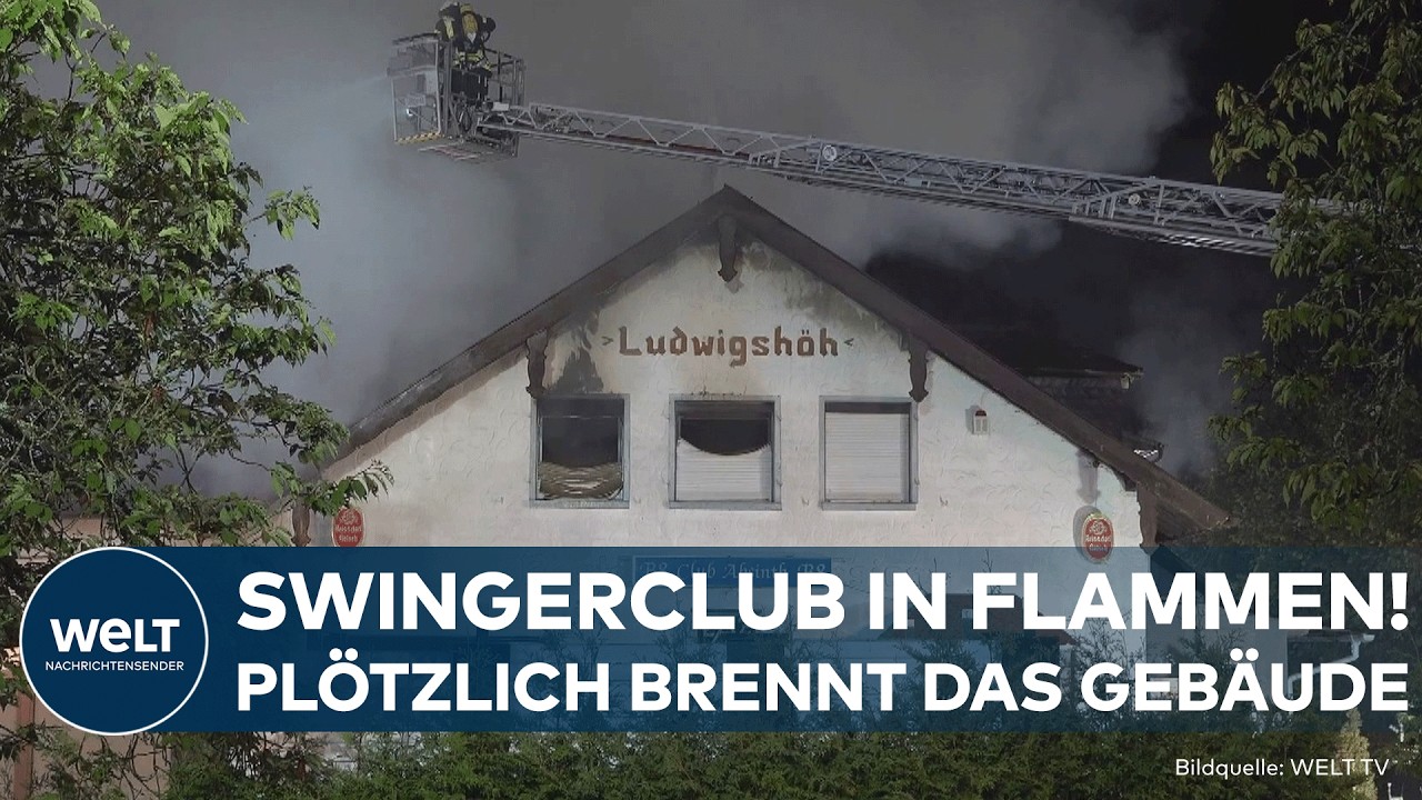 FREILINGEN: Swingerclub steht in Flammen! Polizei schätzt Schaden auf sechsstelligen Betrag