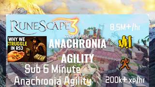 RuneScape 3 | Anachronia Agility Lap Guide | 2026 | Realtime