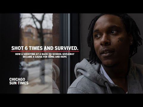 Shot 6 times and survived. He was performing at his friend's back-to-school event when tragedy hit