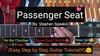 Passenger Seat - Stephen Speaks (Super Easy Guitar Tutorial)