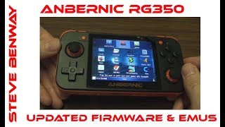 Anbernic RG350 Update: New firmware & emulators