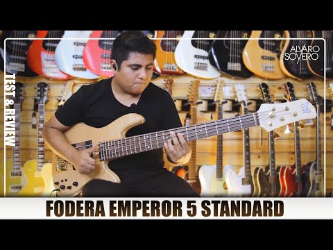 BAJO FODERA EMPEROR 5 STANDARD FLAME MAPLE (TEST Y REVIEW)