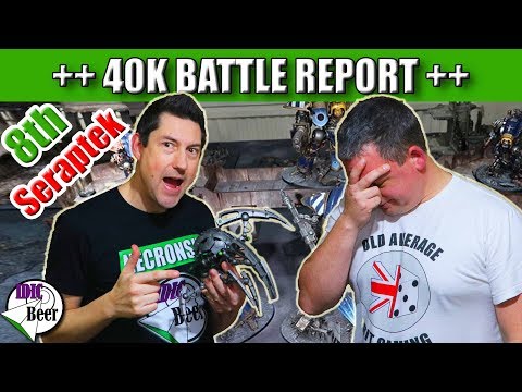 Necrons Vs Imperial Knights - Seraptek Heavy Construct 40k Battle Report