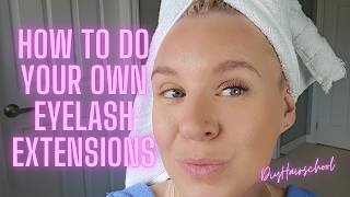 DIY Cluster Lashes at Home (Beginner Friendly + Natural Look!)