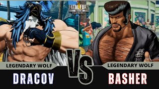 FF:CotW 🐺 DRACOV (Tizoc) vs BASHER (Marco Rodrigues)⭐Replay Match - FATAL FURY: CotW - 12/25