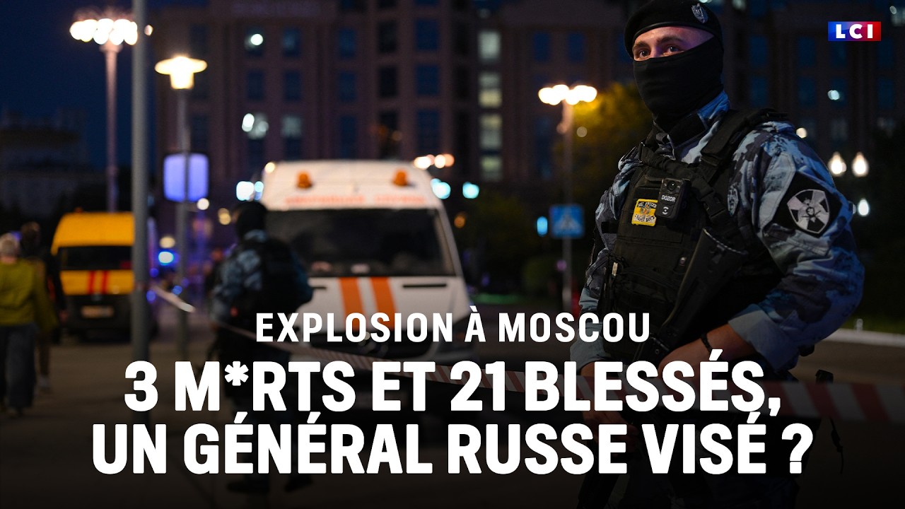 Illustration: Moscou : une femme kamikaze vise un général russe, 3 morts