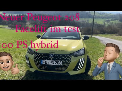 Was kann der neue Peugeot 208 Facelift Hybrid ✌️✌️