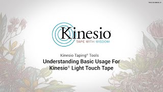 Product video: Kinesio Tex Gold Light Touch + - Elastic Therapeutic Tape