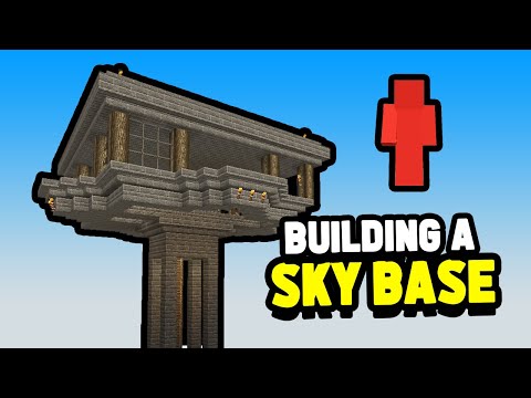 Building a NEW SKY BASE in Minecraft