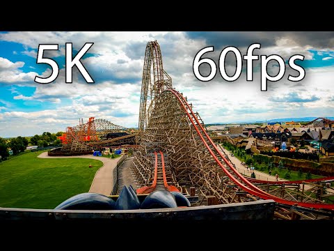 Zadra front seat on-ride 5K POV @60fps Energylandia