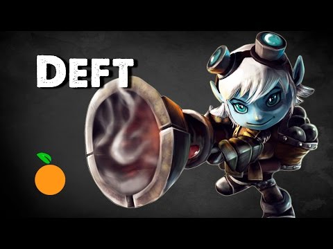 EDG Deft | Tristana vs Lucian (Bot) | Pro Replays