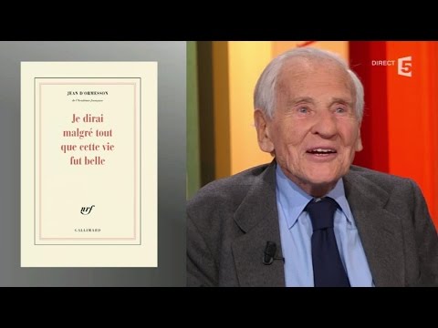 Jean d'Ormesson fait son auto procès