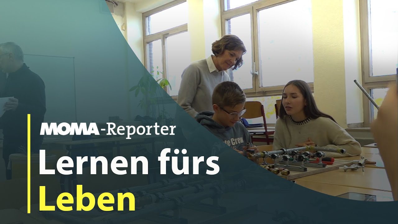 MOMA-Reporter: Handwerk kommt in die Schule I  ARD Morgenmagazin