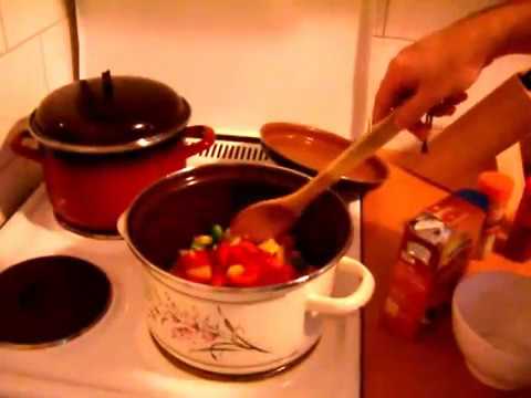 Goulash with Spaetzle (Gulasch mit Spätzle)