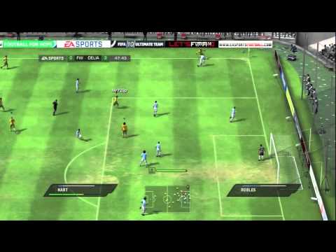 Delia Smith FC 6-1 Footwork. FIFA 10 Pro Clubs. [HD]