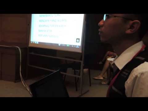 Simultaneous typing interpretation (English-Indonesian vice versa) - Istanbul, Turkey, 2013
