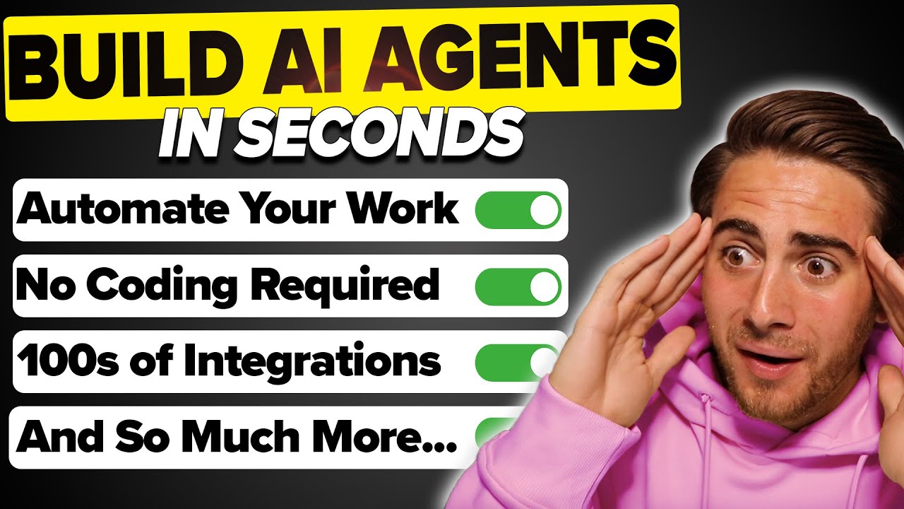 This NEW No-Code AI Agent Builder Automates Any Task in Minutes (CRAZY USE CASES)