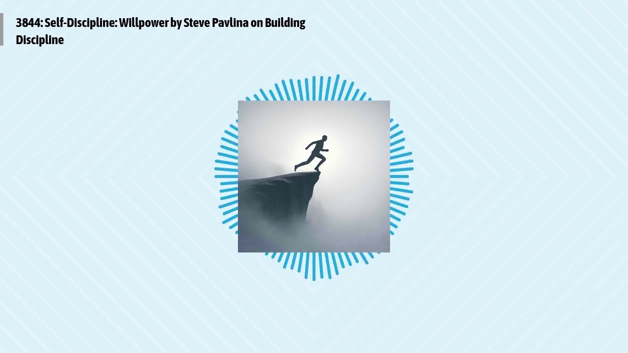 3844: Self-Discipline: Willpower by Steve Pavlina on Building Discipline | Optimal Living Daily:...