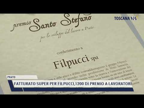 2021-12-17 PRATO - FATTURATO SUPER PER FILPUCCI,1200 DI PREMIO A LAVORATORI