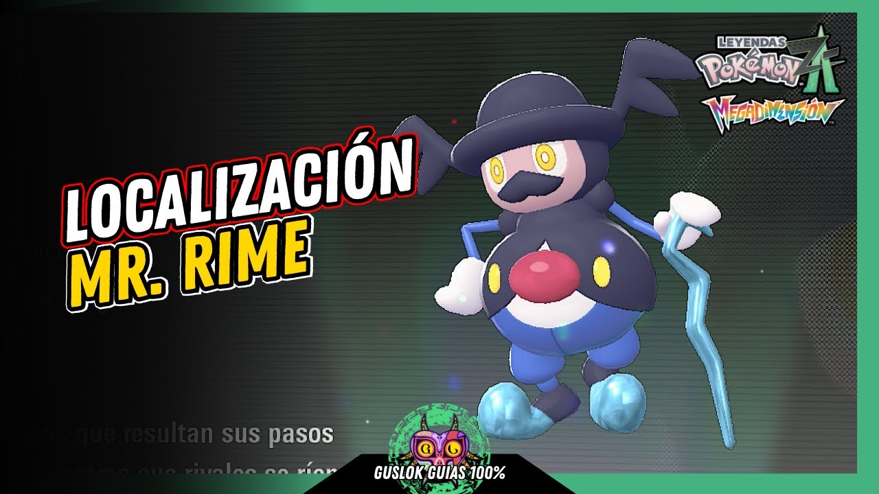 Leyendas Pokemon: Z-A Megadimension – UBICACIÓN de MR. RIME 💯 | GUÍA 100% 🏆 Leyendas Pokemon: Z-A Megadimension – UBICACIÓN de MR. RIME 💯 | GUÍA 100% 🏆