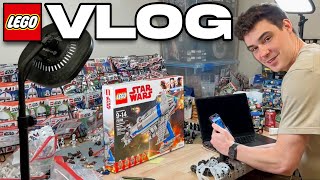 Selling 2 VERY RARE LEGO Star Wars Sets & CLEANING The LEGO Studio! (MandR Vlog)