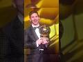 2012 Lionel Messi Ballon Dor | 2012 Ballon dor Ceremony | #football #shorts #leomessi