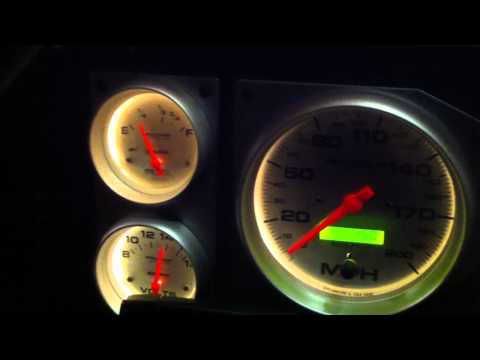 Ford Mustang Autometer Gauge Cluster
