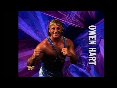 Owen Hart (w/Bret Hart) vs Barry Hardy. Superstars 1994.