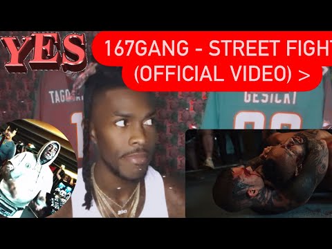 AMERICAN REACTS TO (167GANG - STREET FIGHT (Official Video) 🫶🏾🫶🏾🫶🏾🤣🤣🤣