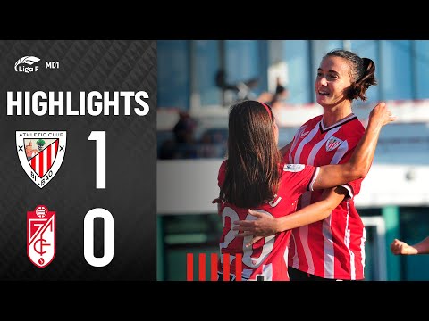 RESUMEN | Athletic Club 1-0 Granada CF | Liga F 2023-24 MD1