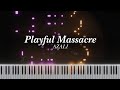 PLAYFUL MASSACRE AZALI Piano Tutorial Visualizer