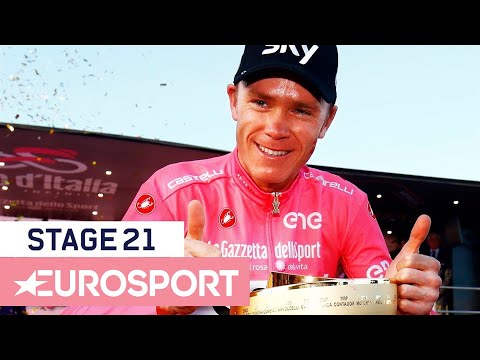 Chris Froome Wins the Giro d'Italia 2018 | Stage 21 Finish