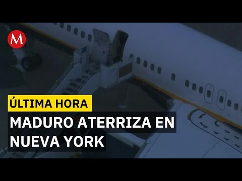 BREAKING NEWS: Plane carrying Maduro and his wife lands in New York