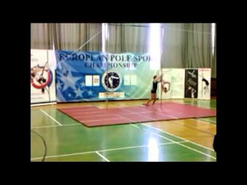 Jakub Kolasa -  European Pole Sport Championship Praga 2013