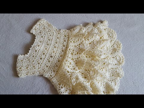 Cum croșetăm rochița Bianca - PARTEA A II-A / pas cu pas