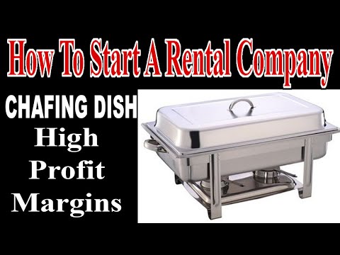 , title : 'Chafing Dishes - High Profit Margins - Start An Event and Tent Rental Business'