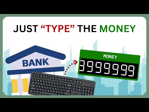 How Banks Create Money From Nothing (Fractional Reserve Banking)