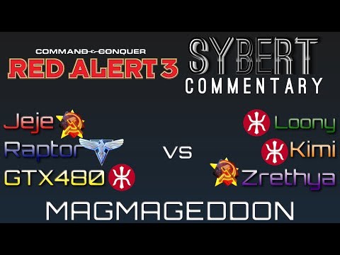 H2O vs 2/3 m8s - Magmageddon - Red Alert 3