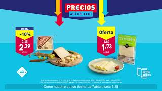 Aldi QUESO TIERNO EN LONCHAS anuncio