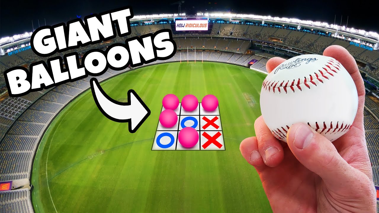 Playing Extreme Games From A Stadium Roof!