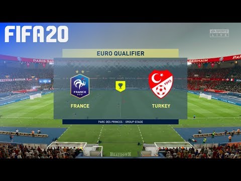 FIFA 20 - France vs. Turkey (EURO 2020 Qualifier)