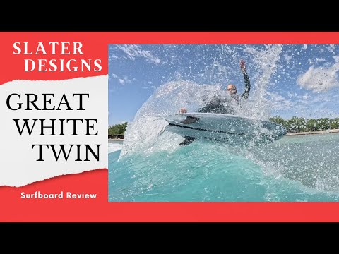 Slater Designs "Great White Twin" Surfboard Review Ep  143