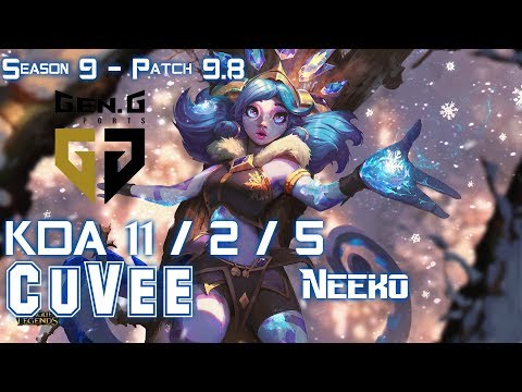 Gen CuVee NEEKO vs SINGED Top - Patch 9.8 KR Ranked