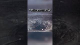 First U.S. underground nuclear test
