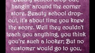 Beauty school dropout- Grease