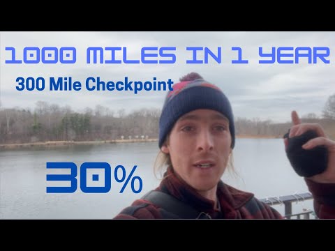 300 Mile Checkpoint - Ducks, Woods and Quarries-1000 Miles in 1 Year